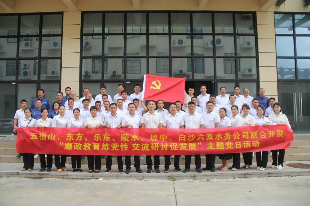 凝聚奋进力量 丨海南水发集团系统各级党组织开展“七一”系列活动