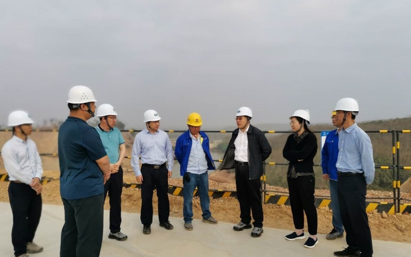 水电集团召开天角潭水利枢纽工程建设推进会
