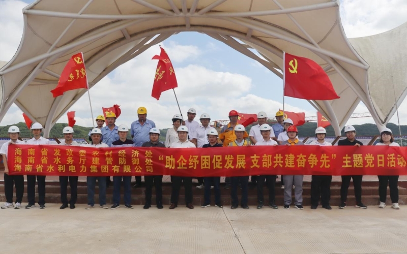 助企纾困促发展 支部共建奋争先——省发改委、省水务厅和水电集团党支部联合开展主题党日活动
