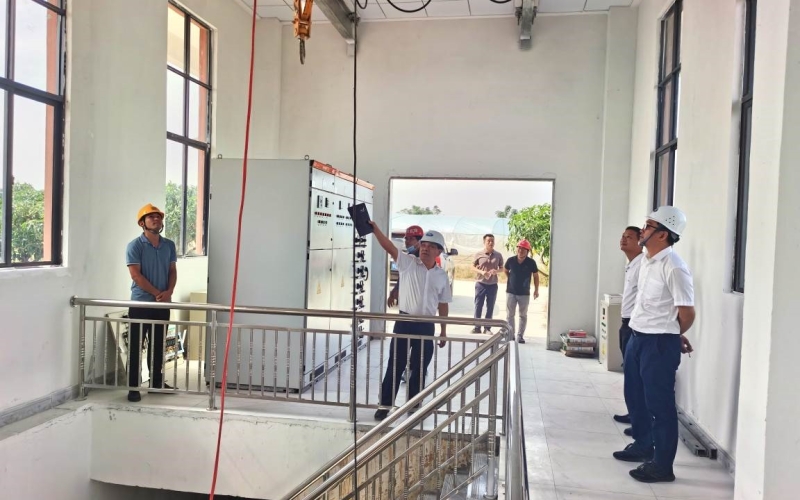 南繁基地水利设施建设项目13个分部工程顺利通过验收 ——从党的二十大报告中汲取力量  全力推进重点水利项目加快建设早见成效