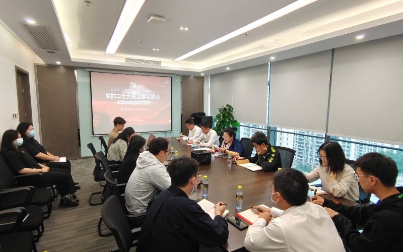 水电集团团委组织召开党的二十大精神 专题学习研讨（扩大）会议