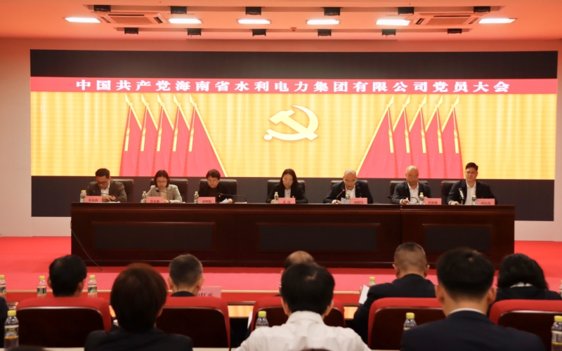 水电集团党委召开全体党员大会 选举产生出席海南控股第二次党代会代表