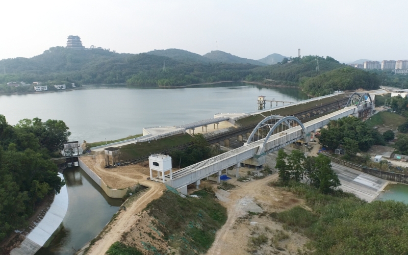 建设开门红 | 琼西北供水工程项目西干渠改扩建沙河渡槽主体结构全部完成