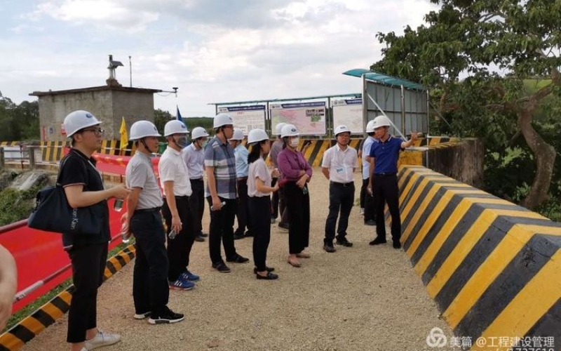 海南控股公司联合督导组对天角潭水利枢纽工程开展督导检查工作