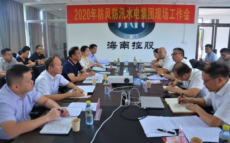 加强防御，筑牢防线 ——海南控股2020年“安全生产月”防风防汛水电集团项目 现场会在迈湾项目召开