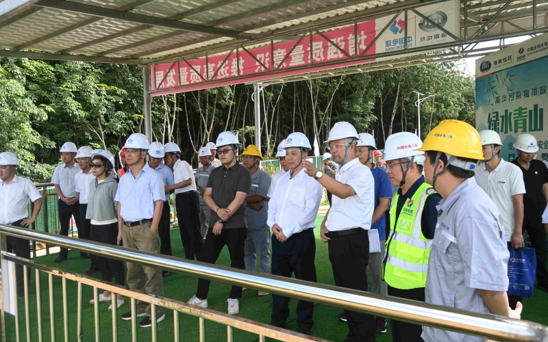 水电集团迎接水利部2022-2023年度水利建设质量工作实地考核