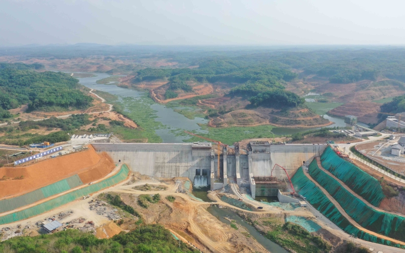 加快推进工程建设  全力冲刺下闸蓄水 ——天角潭水利枢纽工程完成10个分部工程验收