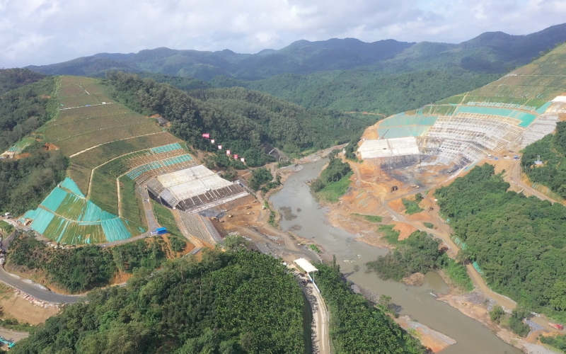 海南两个重大水利建设项目进入大江截流倒计时