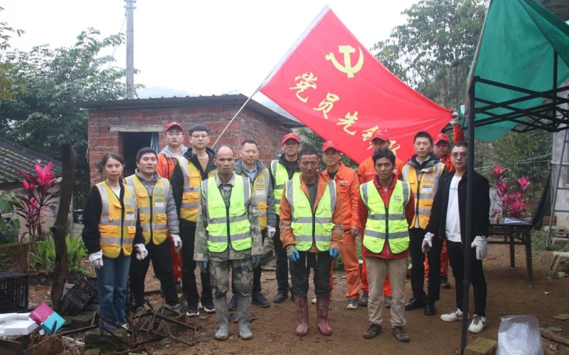 助力移民搬迁，水电力量在行动|水电集团迈湾临时党支部协助合水村民搬新家
