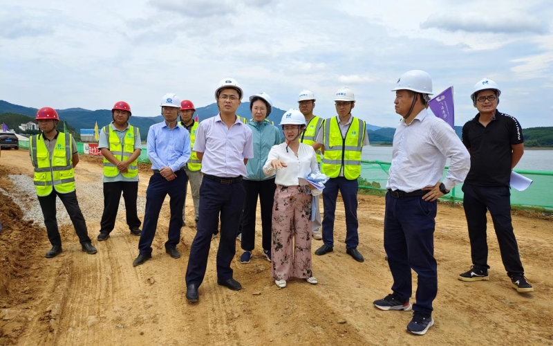 海南控股深入昌江县石碌水库除险加固工程调研