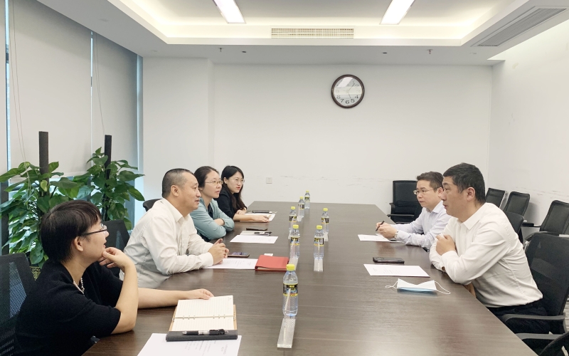 河海大学一行与水电集团交流座谈