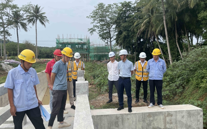 党建引领，攻坚提速——天角潭水利枢纽工程 完成首次分部工程验收