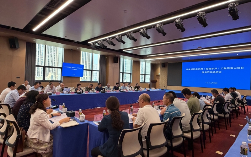 万泉河防洪治理（堤防护岸）工程等重大项目技术咨询会顺利召开